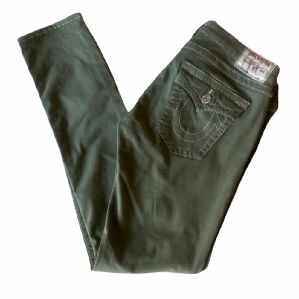 True Religion mid rise straight leg jeans